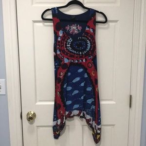Desigual Cirque du Soleil tunic. Size L.